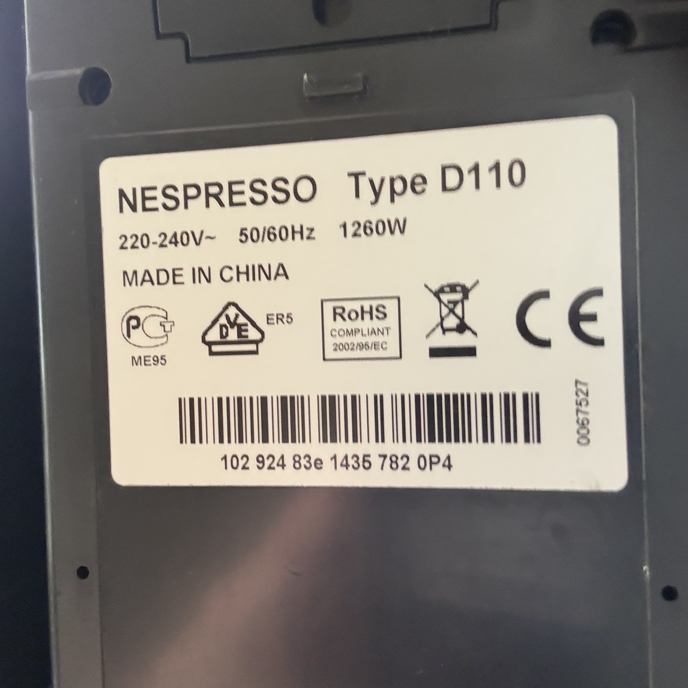 Nespresso Citiz D110 kapselmaskin - silver - bild 2